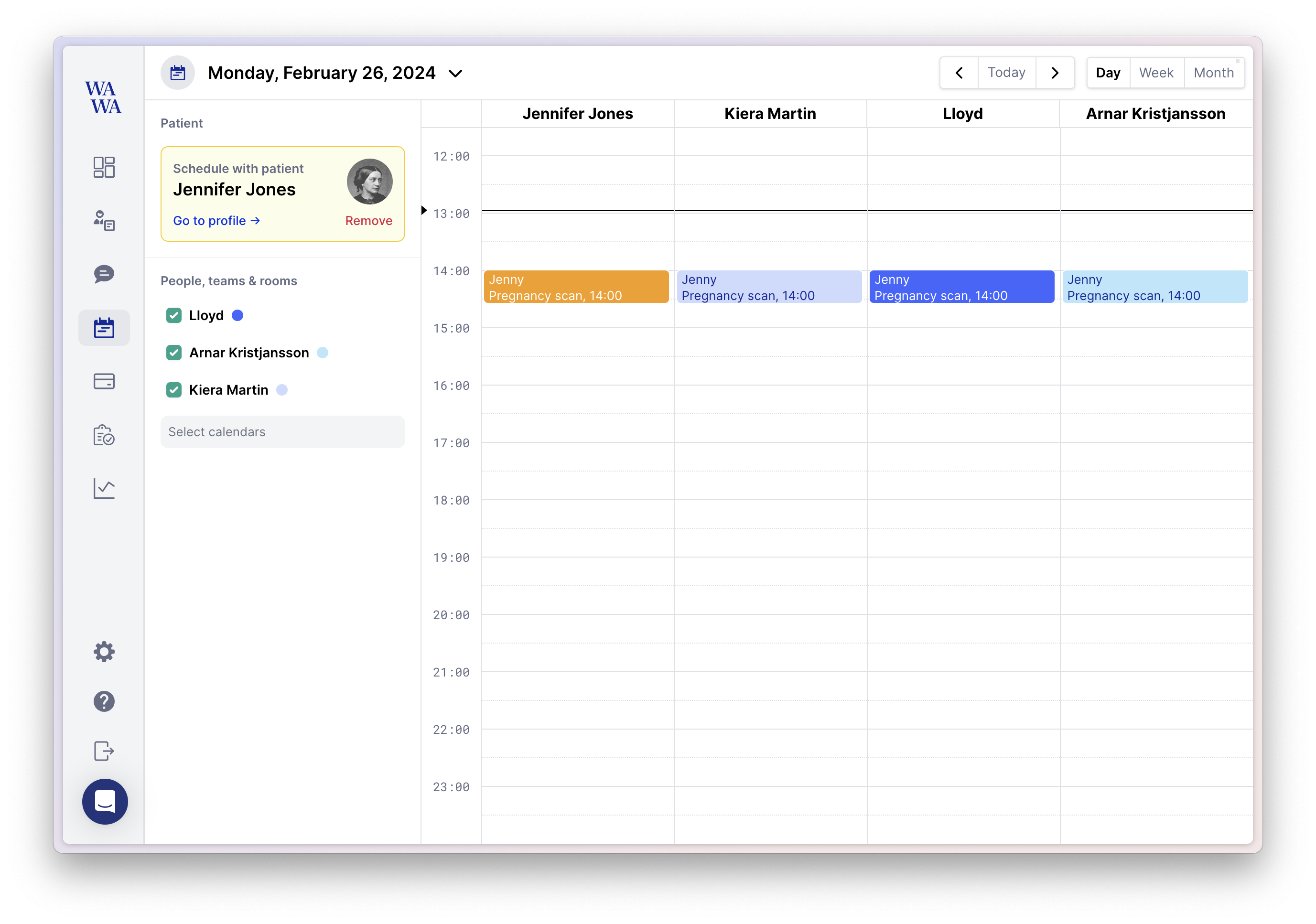 Calendar - day view and more!
