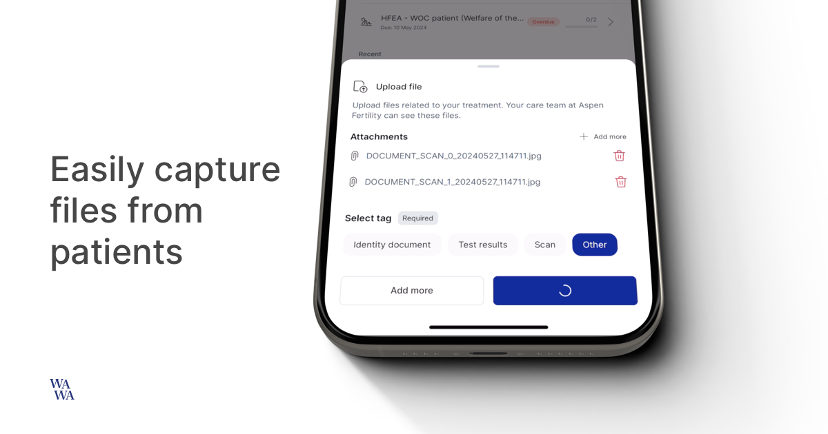 Document upload improvements